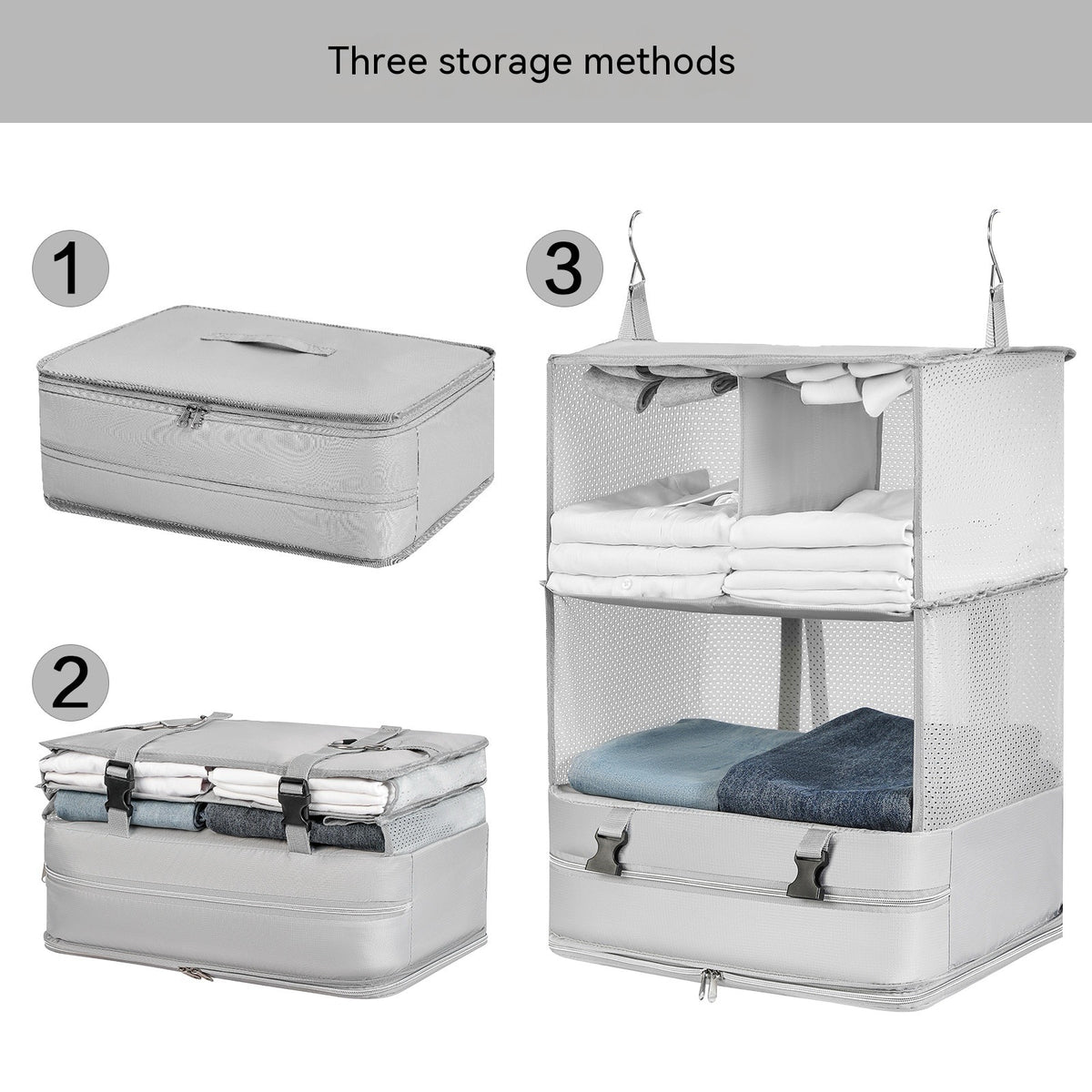 Portable Hanging Cloth Organizer