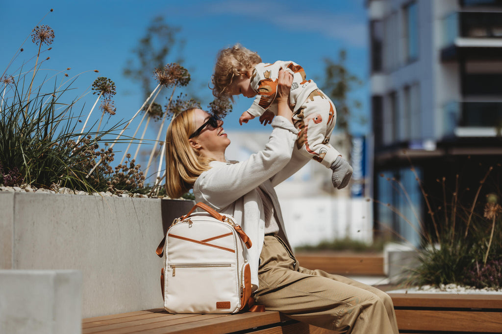 Ally Scandic Small Diaper Backpack – Cappuccino, photo 19