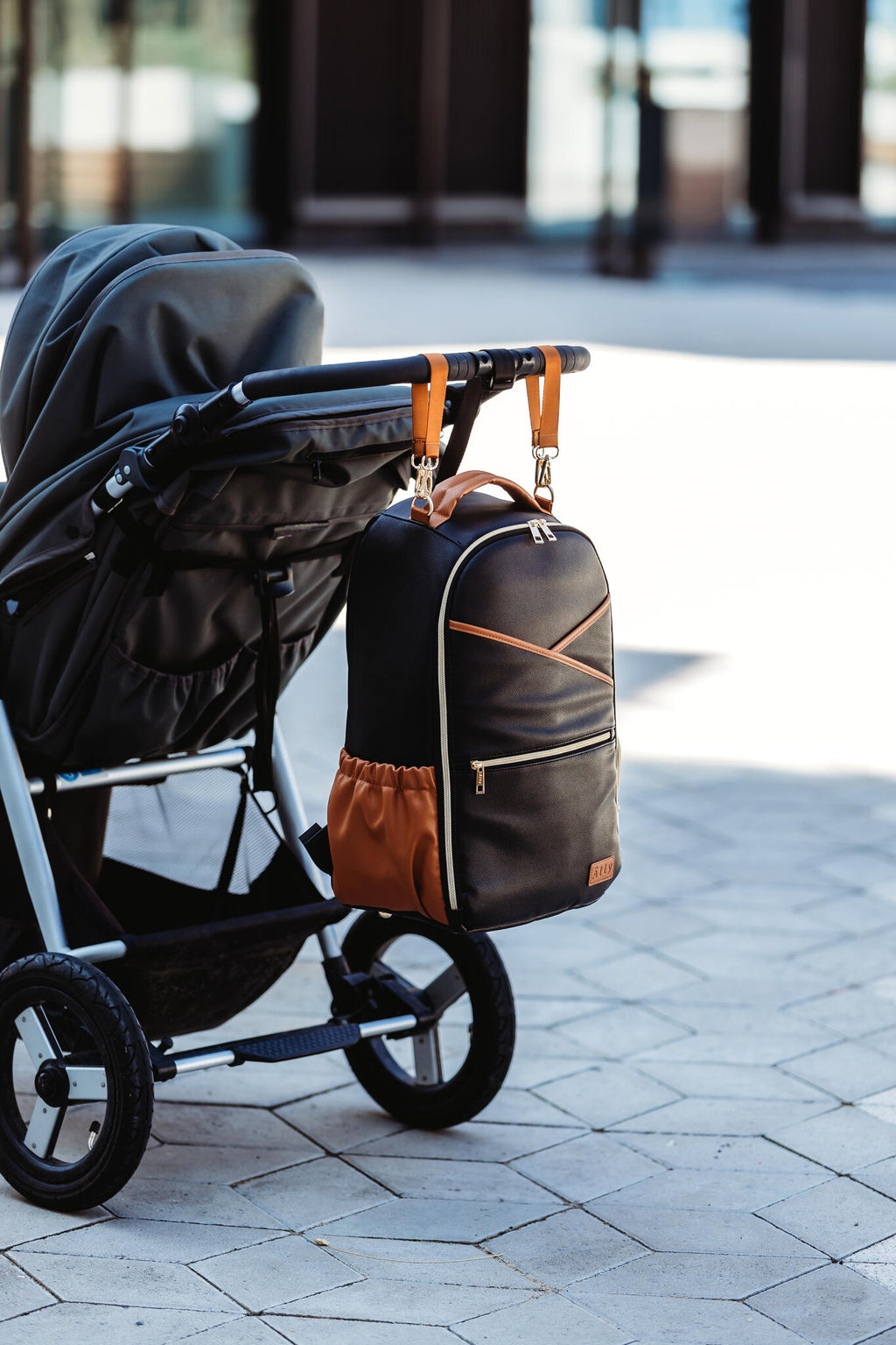 Ally Scandic Large Diaper Backpack – Black Coffee, photo 15