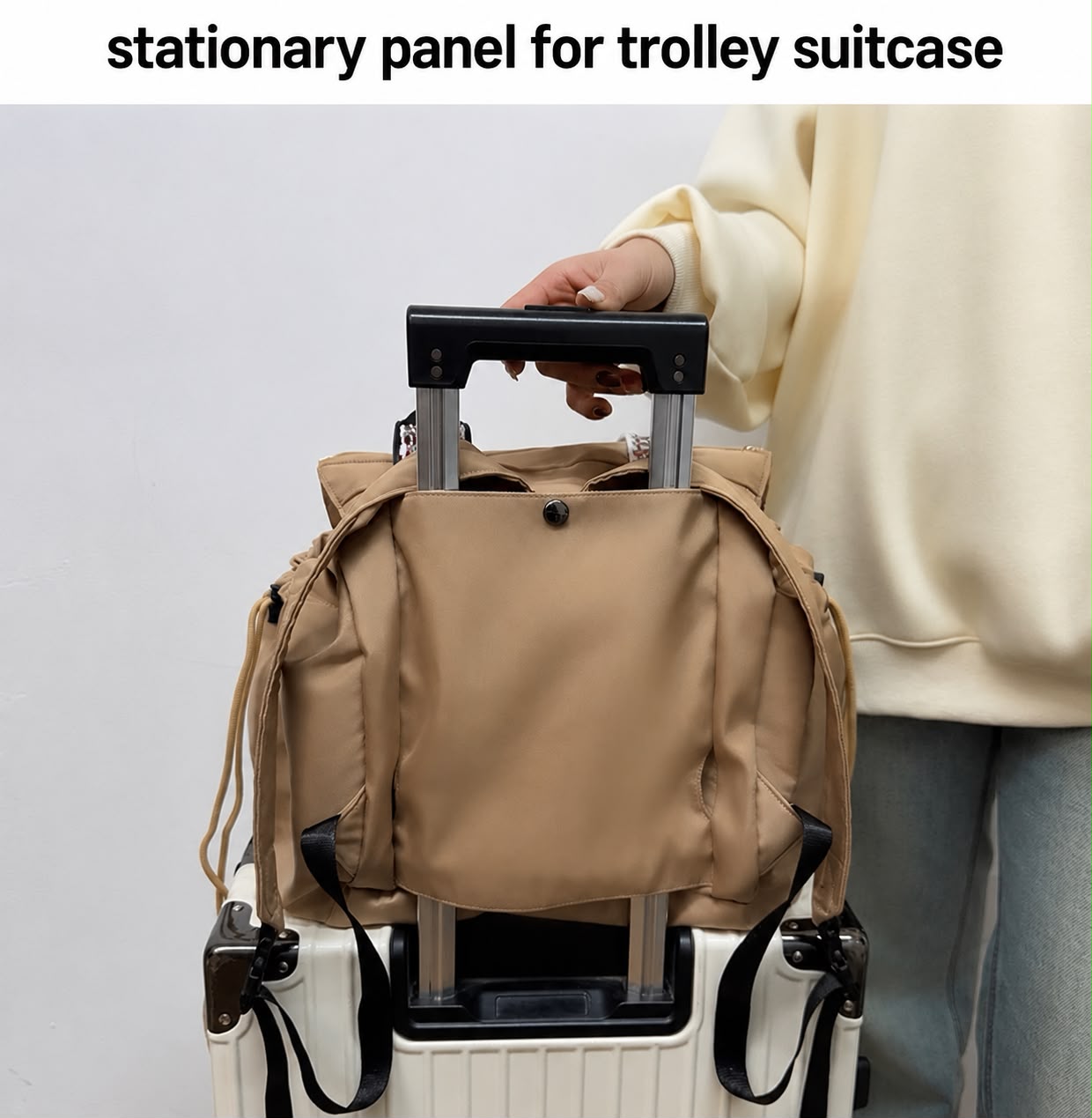 Versatile everyday tote bag/ backpack for women